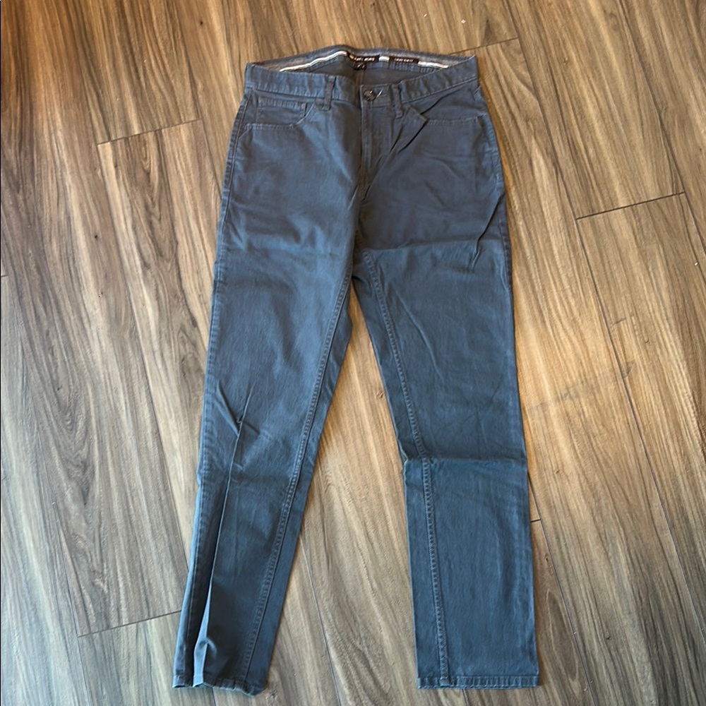 Gray Casual Pants